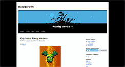 Desktop Screenshot of madgarden.net